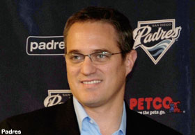 Padres President and CEO Tom Garfinkel